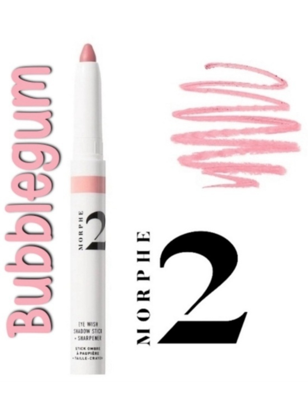 Morphe Bubblegum Pink Eye Wish Shadow Stick